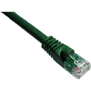 Axiom 7FT CAT6A 650mhz Patch Cable Molded Boot (Green) - TAA Compliant