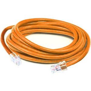 AddOn 10ft RJ-45 (Male) to RJ-45 (Male) Orange Cat6A UTP PVC Copper Patch Cable