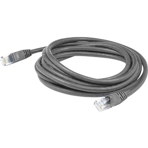 AddOn 150ft RJ-45 (Male) to RJ-45 (Male) Gray Cat6A UTP PVC Copper Patch Cable