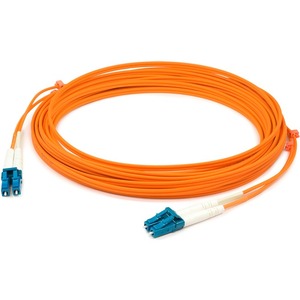 AddOn 1m LC (Male) to LC (Male) Orange OM4 Duplex Fiber OFNR (Riser-Rated) Patch Cable