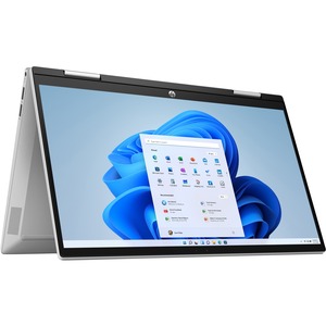 HP Pavilion x360 14-dy2079nr 14" Touchscreen Convertible 2 in 1 Notebook - Full HD - 1920 x 1080 - Intel Core i5 i5-1235U - 8 GB Total RAM - 256 GB SSD - Natural Silver